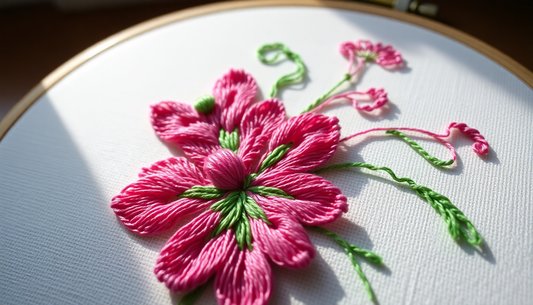 Unveiling the Artistry of Hand Made Embroidery Painting: A Journey through THEGSND LLC