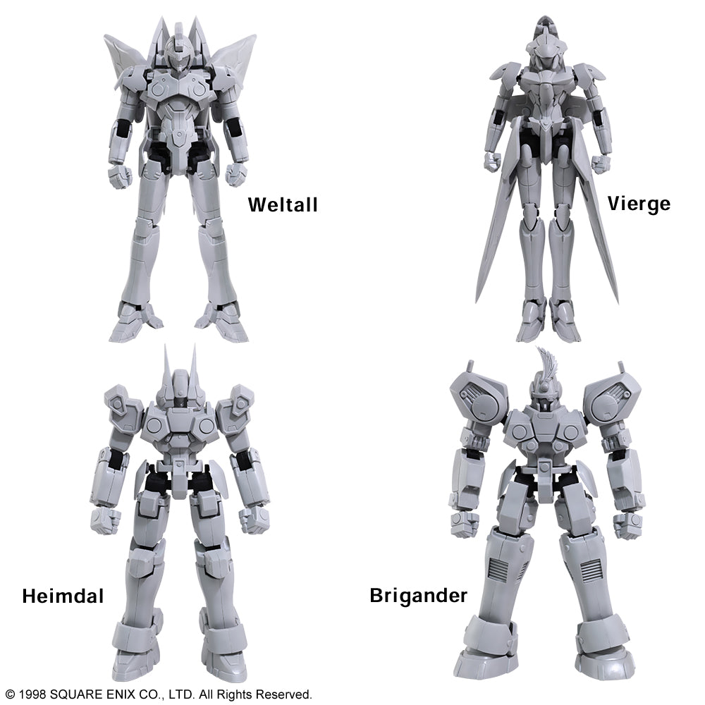 XENOGEARS STRUCTURE ARTS 1/144 Scale Plastic Model Kit Series Vol. 1 -Heimdal - COMING SOON by Super Anime Store