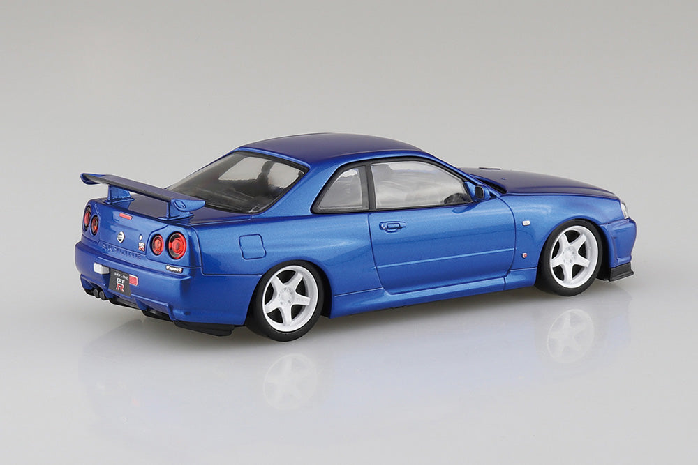 NISSAN R34 SKYLINE GT-R CUSTOM WHEEL(BAYSIDE BLUE) - COMING SOON by Super Anime Store