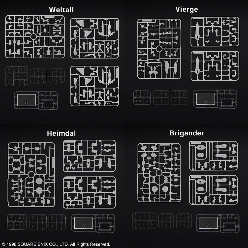 XENOGEARS STRUCTURE ARTS 1/144 Scale Plastic Model Kit Series Vol. 1 -Heimdal - COMING SOON by Super Anime Store