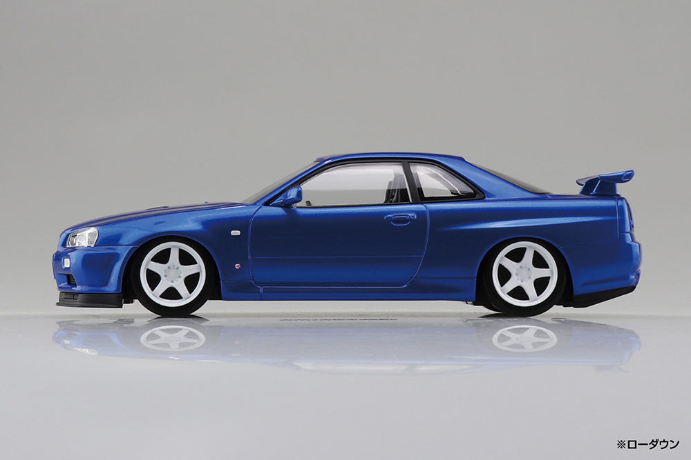 NISSAN R34 SKYLINE GT-R CUSTOM WHEEL(BAYSIDE BLUE) - COMING SOON by Super Anime Store