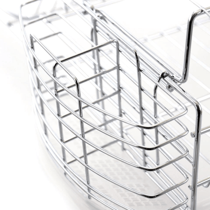 Better Chef 22" 2-Tier Chrome Deluxe Dish Rack by Jupiter Gear Home