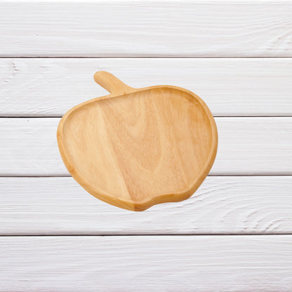 Wood Apple Serving Dish by Creative Gifts