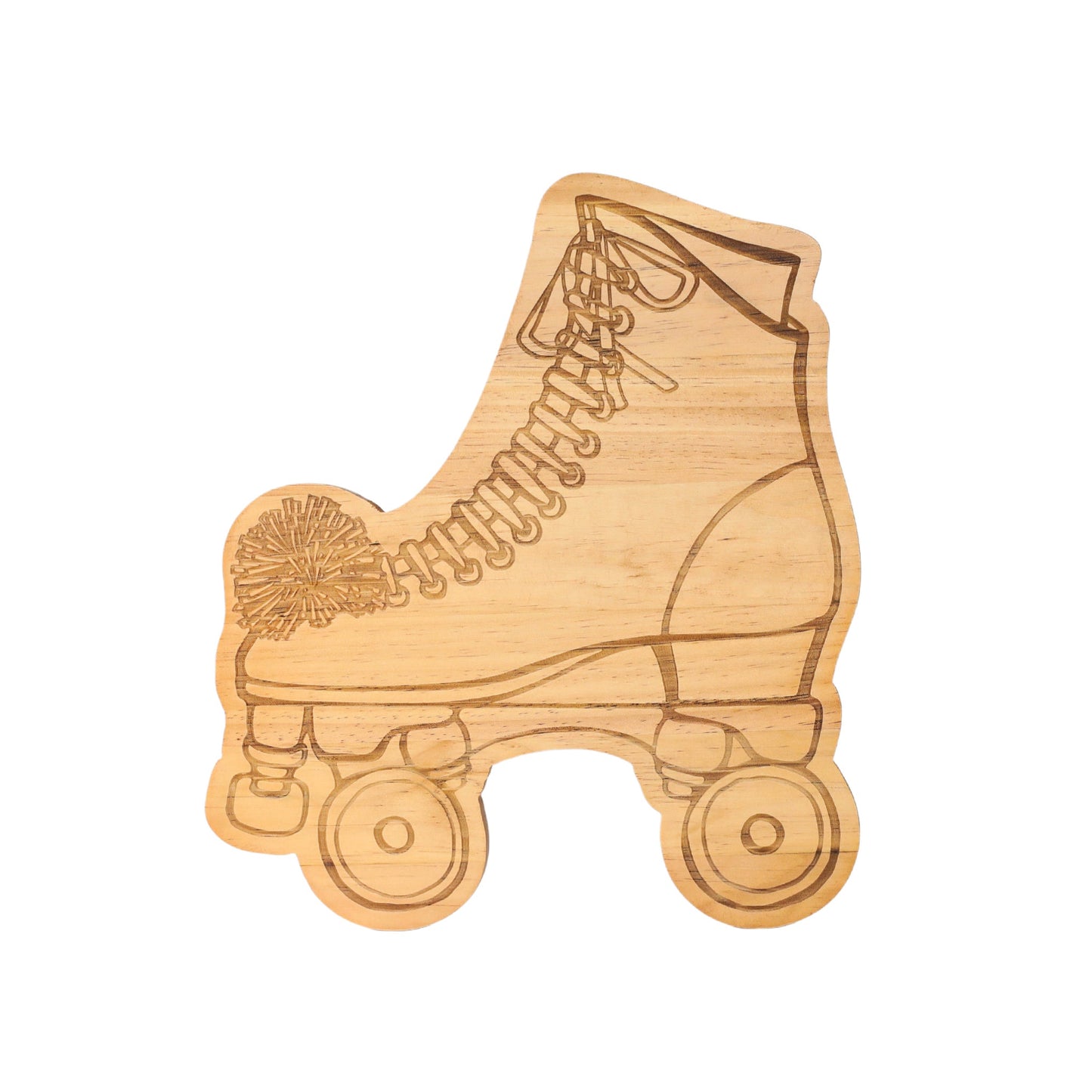 Roller Skate Wood Board - 13" x 15" by Creative Gifts