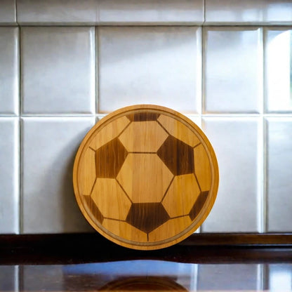 Soccer Ball Wood Board - 13" by Creative Gifts