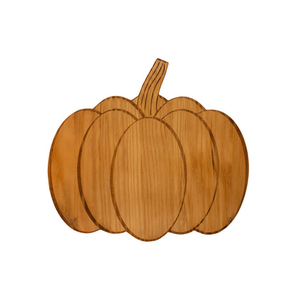 Pumpkin Wood Board - 13.5" x 15" by Creative Gifts