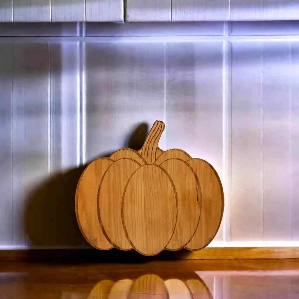 Pumpkin Wood Board - 13.5" x 15" by Creative Gifts