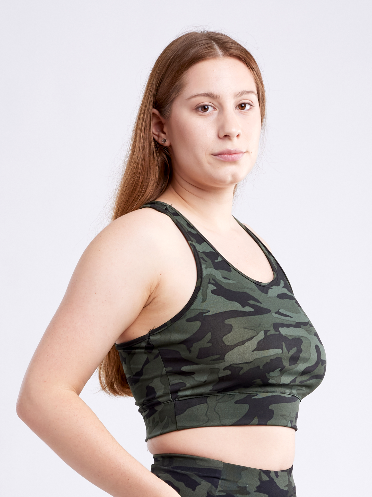 Racerback Lightweight Training Crop Tank Top by Jupiter Gear Home