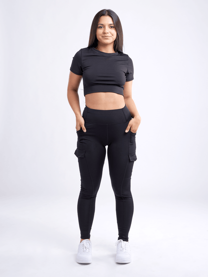 Short-Sleeve Crop Top by Jupiter Gear