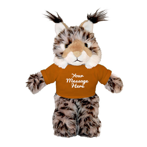 Soft Plush Wild Cat (Lynx) with Tee by Plushland