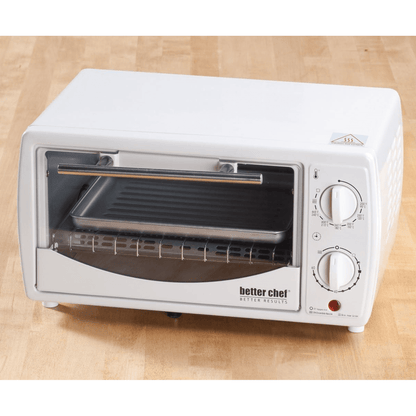 Better Chef 9L Toaster Oven Broiler with Slide-Out Rack and Bake Tray by Jupiter Gear Home