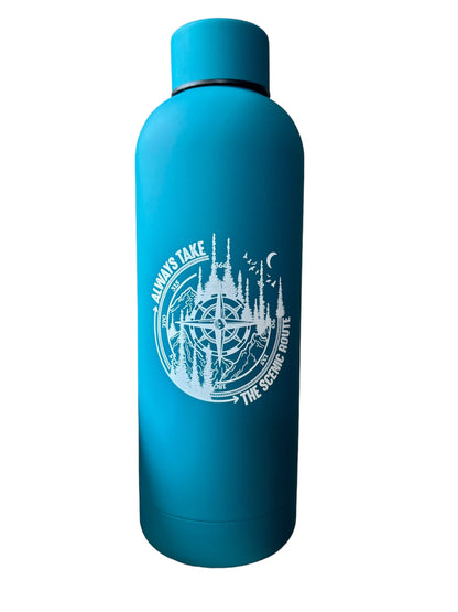 Double Walled Colorado Scenic Stainless Steel Water Bottle by Colorado Threads Clothing