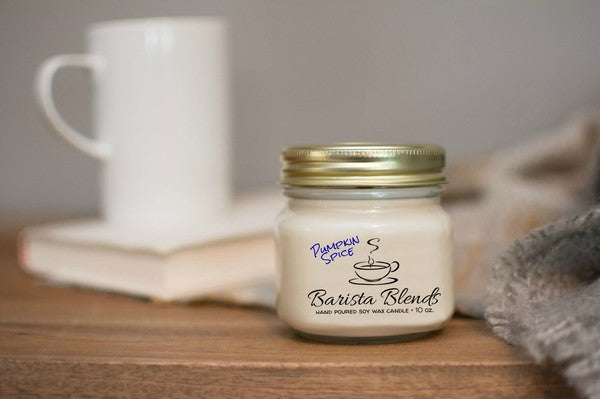 Barista Blends Candles - 50 Hour Burn Time Soy Wax