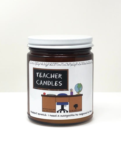 Soy Wax Teacher Candle - Parent Emails