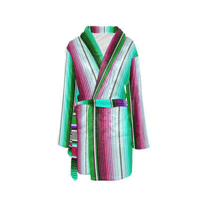 Turquoise Serape Women's Western Bath Robe by Baha Ranch Western Wear