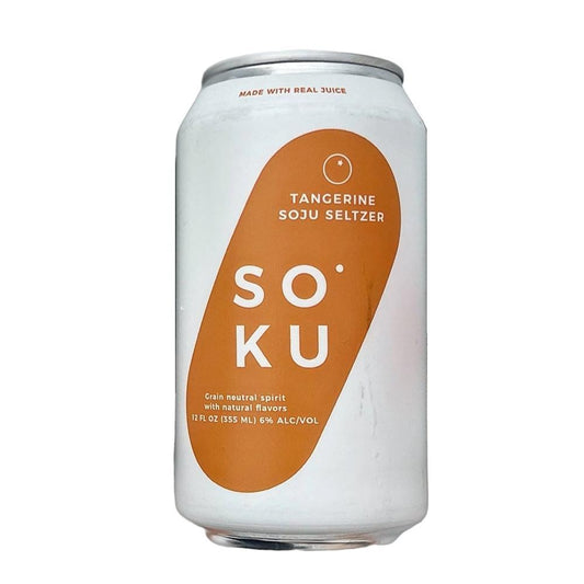 SOKU - Tangerine Soju Seltzer (12OZ) by The Epicurean Trader