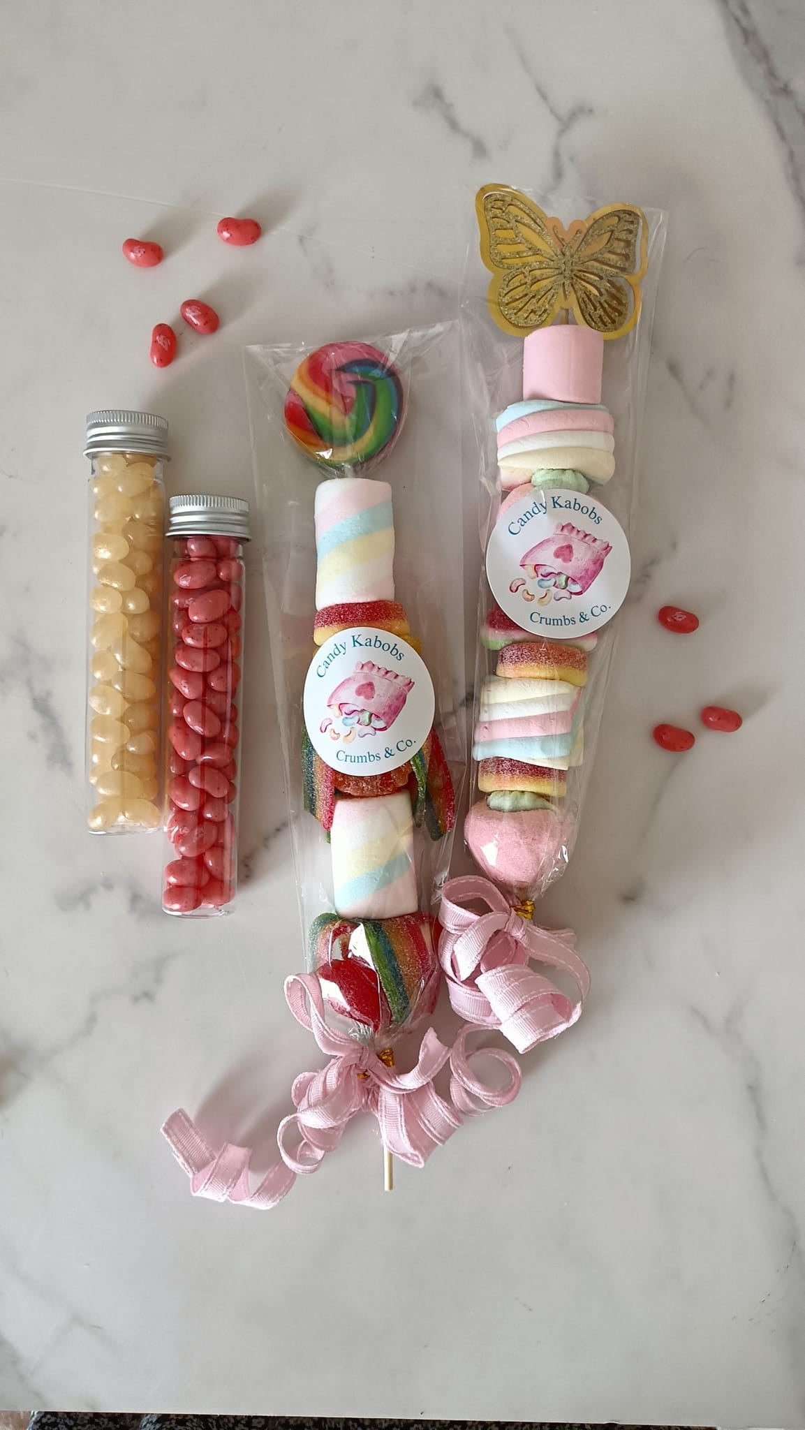 Candy Kabobs by Crumbs and Co.