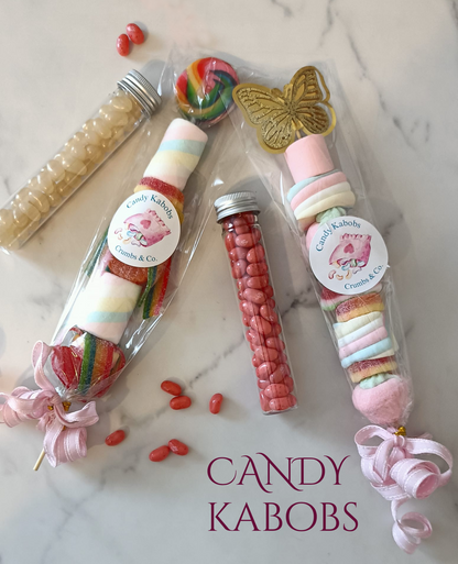 Candy Kabobs by Crumbs and Co.