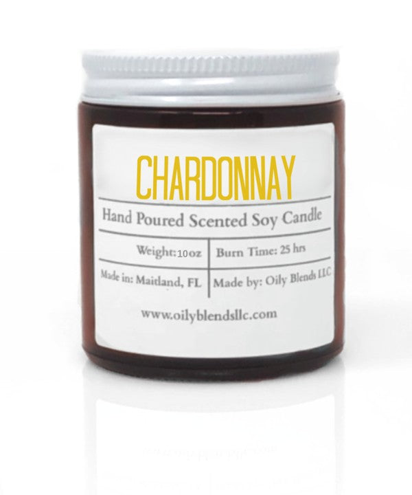 Soy Wax Chardonnay 10 oz Candle