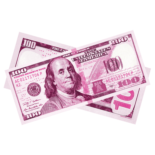 100x $100 New Series Pink Bills by Prop Money Inc