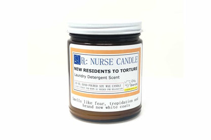 Nurse Candles - 50 Hour Burn Time Soy Wax Candles