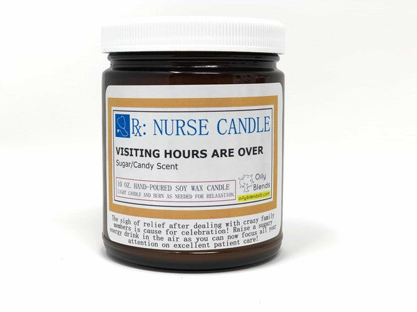 Nurse Candles - 50 Hour Burn Time Soy Wax Candles