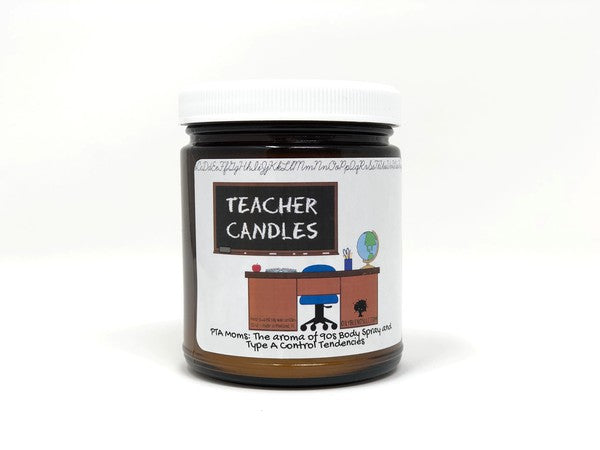 Teacher Candles - 50 Hour Burn Time Soy Wax