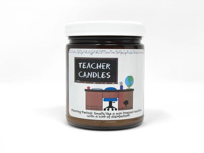 Teacher Candles - 50 Hour Burn Time Soy Wax