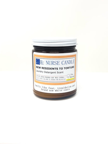 Nurse Candles - 50 Hour Burn Time - Sampler of 8