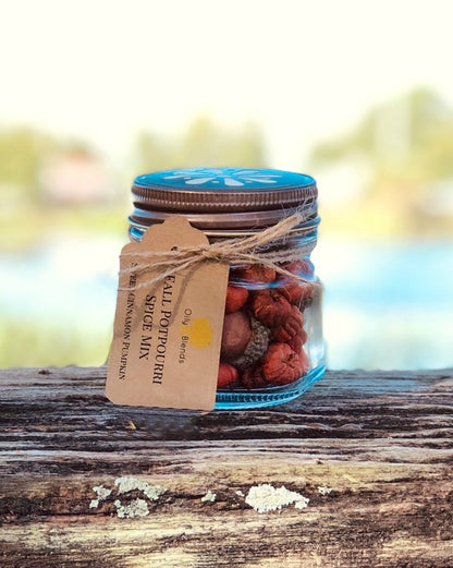 Spiced Pumpkin Potpourri in Jars