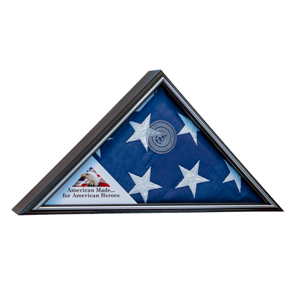 Tributary Flag Case - Air Force Flag Display Case by The Military Gift Store