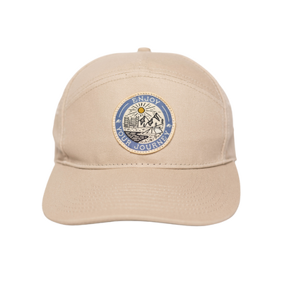 The EYJ Badge Hat - TAN by Bullstrap