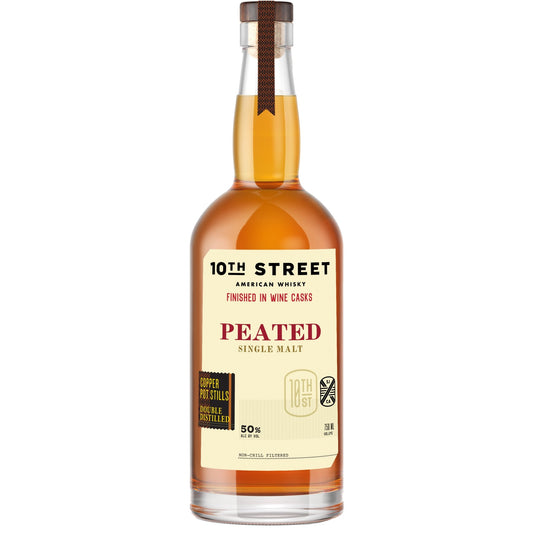 10th Street Distillery - Peated American Single Malt (750ML) by The Epicurean Trader