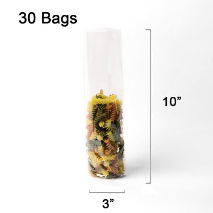 Cellophane Bags 3"X 10" 60 Bags by Hammont