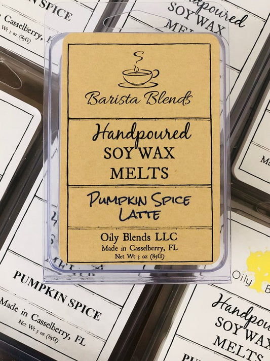 Barista Blends 3 oz Soy Wax Melts Sampler of 8