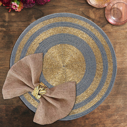 The Letendre Beaded Placemats by Decozen