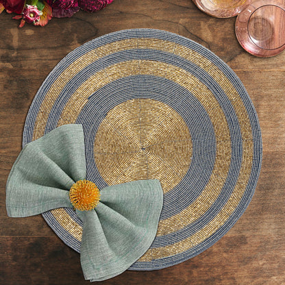 The Letendre Beaded Placemats by Decozen