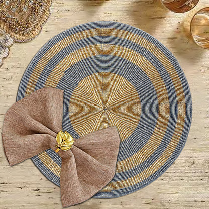 The Letendre Beaded Placemats by Decozen