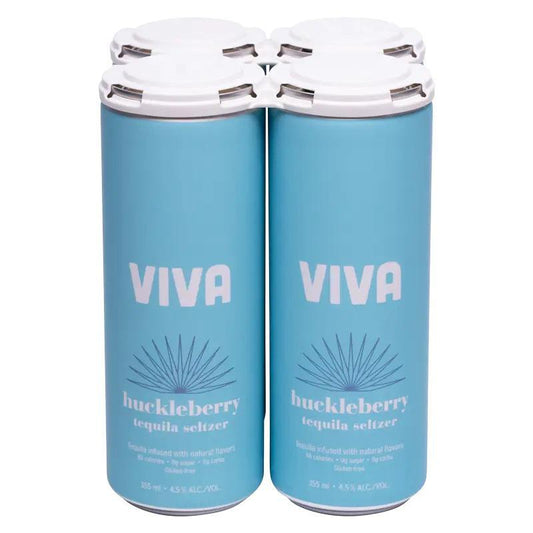 VIVA - Huckleberry Tequila Seltzer (4PK) by The Epicurean Trader