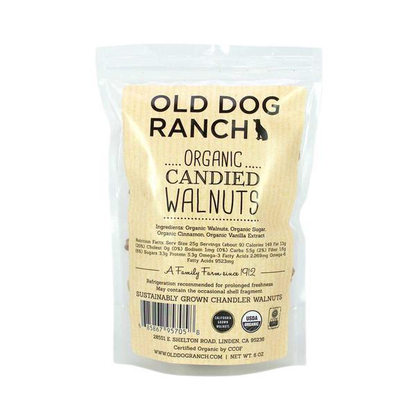 Old Dog Ranch - Organic Candied Walnuts (6OZ) by The Epicurean Trader