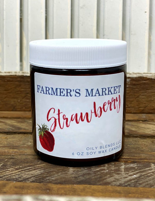 Farmer's Market Candles - Strawberry