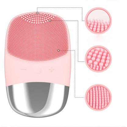 Pure Pores Ultrasonic Face Cleaner And Deep Massager by VistaShops