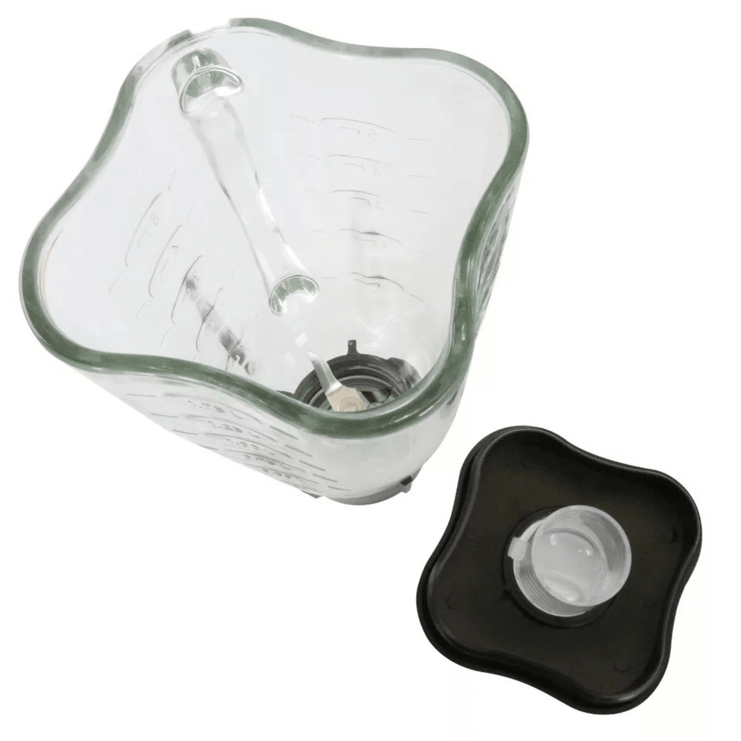 Oster 6-Piece Square Glass Blender Jar Replacement Kit for Oster Blenders by Jupiter Gear Home