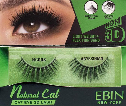 Ebin New York 3D Natural Cat Eyelashes