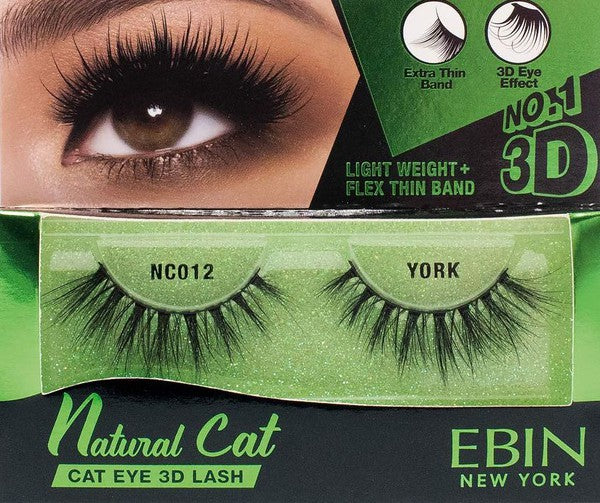 Ebin New York 3D Natural Cat Eyelashes