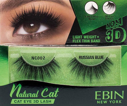 Ebin New York 3D Natural Cat Eyelashes