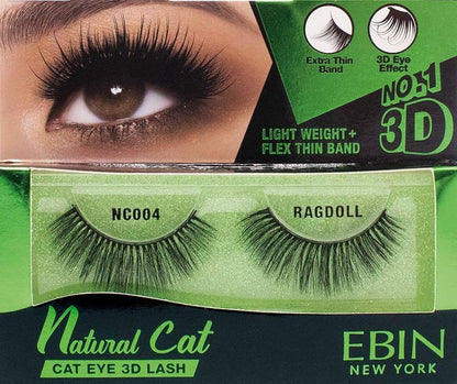 Ebin New York 3D Natural Cat Eyelashes