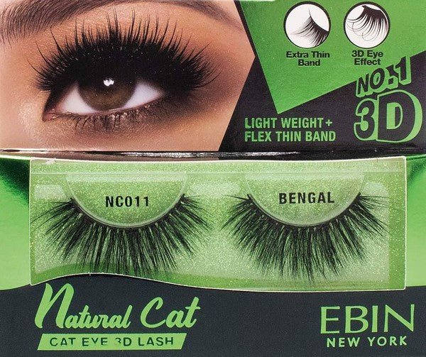 Ebin New York 3D Natural Cat Eyelashes