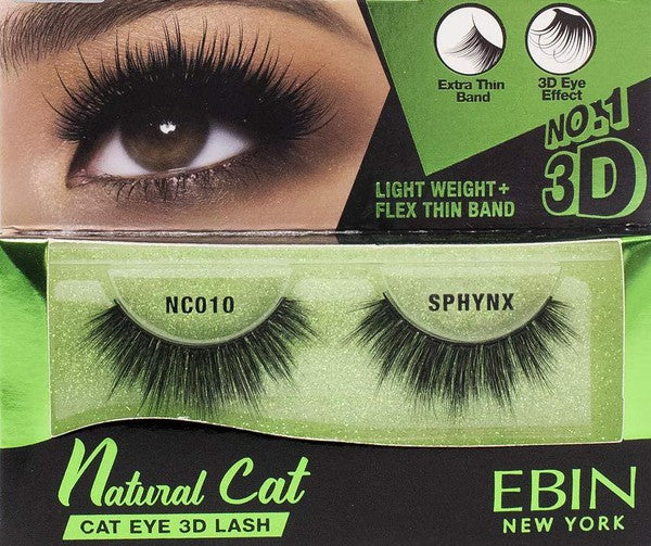 Ebin New York 3D Natural Cat Eyelashes