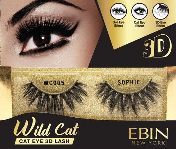 Ebin New York 3D Wild Cat Eyelashes